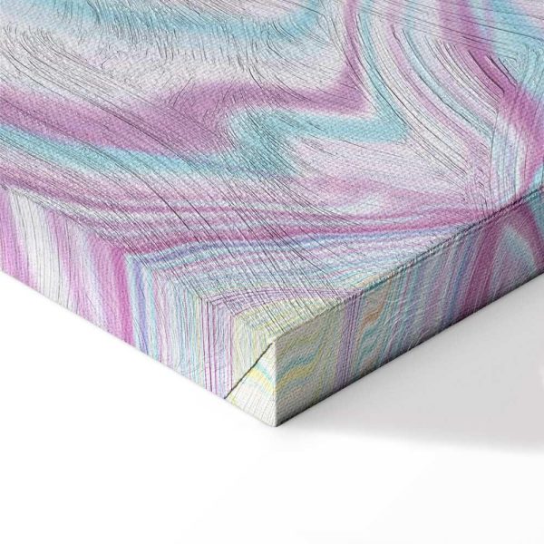 Tableau - Colorful Dream - Abstract Shapes in Pastel Colors