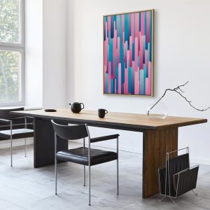 Tableau - Colourful Pistons (1 Part) Vertical