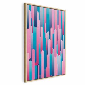 Tableau - Colourful Pistons (1 Part) Vertical