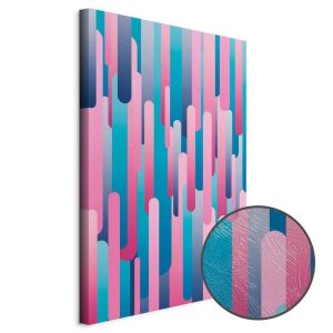 Tableau - Colourful Pistons (1 Part) Vertical