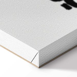 Tableau - Contrast Duel (1-part) - Banksy on Mural with Mona Lisa