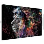Tableau - Crazy Lion (1 Part) Wide