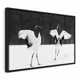 Tableau - Dancing Cranes (1 Part) Wide