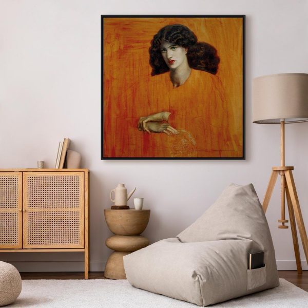 Tableau - Dante Gabriel Rossetti – La Donna della Finestra