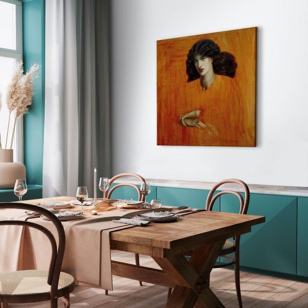 Tableau - Dante Gabriel Rossetti – La Donna della Finestra