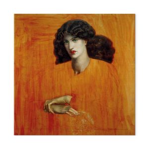 Tableau - Dante Gabriel Rossetti – La Donna della Finestra