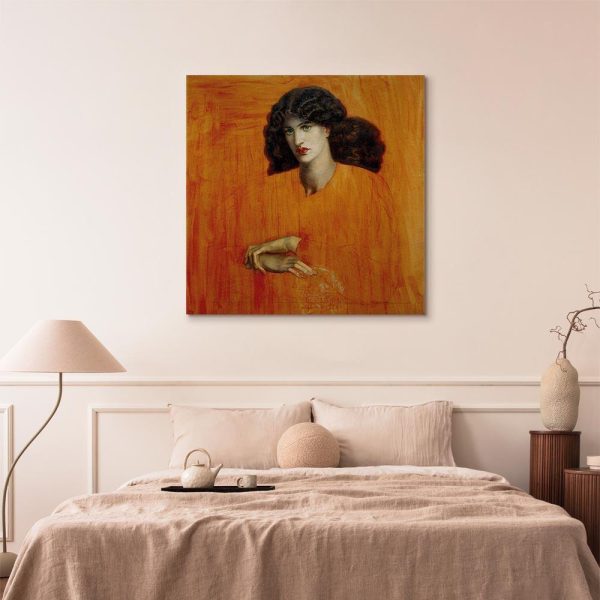 Tableau - Dante Gabriel Rossetti – La Donna della Finestra