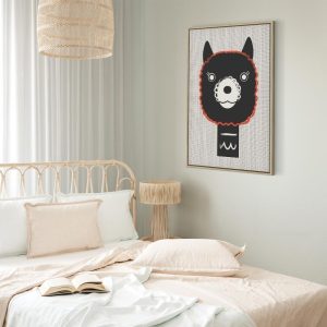 Tableau - Decorative Alpaca (1 Part) Vertical