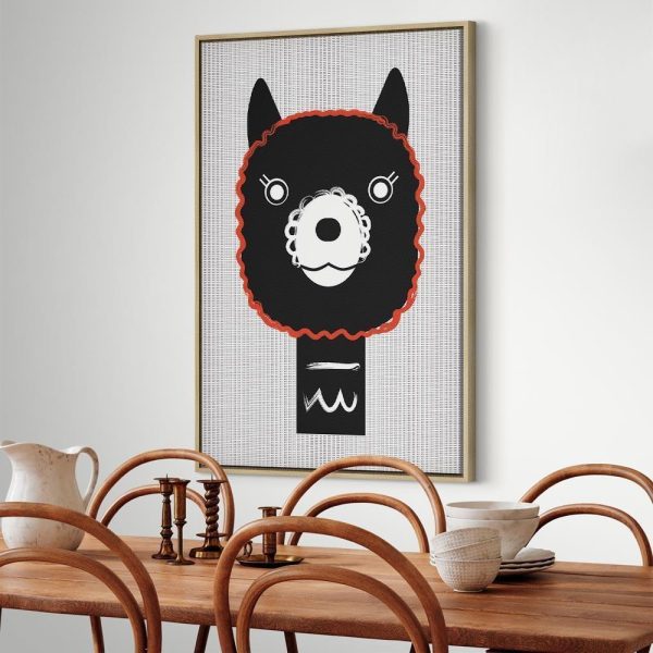 Tableau - Decorative Alpaca (1 Part) Vertical