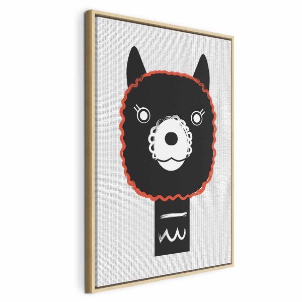 Tableau - Decorative Alpaca (1 Part) Vertical