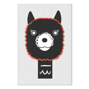 Tableau - Decorative Alpaca (1 Part) Vertical