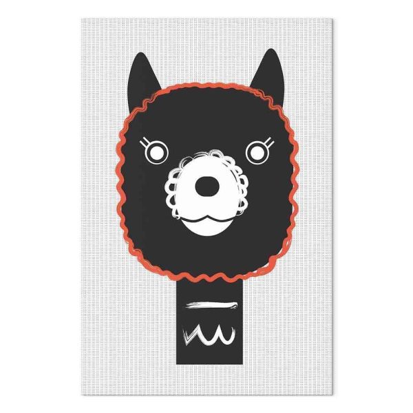 Tableau - Decorative Alpaca (1 Part) Vertical