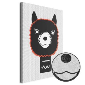 Tableau - Decorative Alpaca (1 Part) Vertical