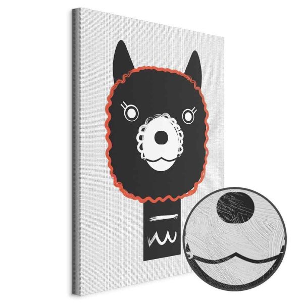 Tableau - Decorative Alpaca (1 Part) Vertical