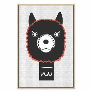 Tableau - Decorative Alpaca (1 Part) Vertical
