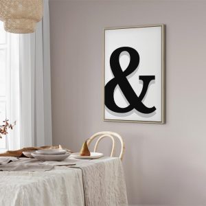 Tableau - Decorative Letter (1 Part) Vertical