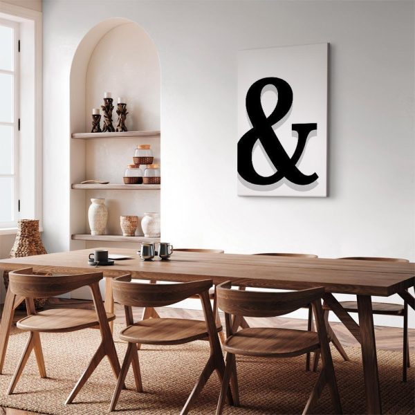 Tableau - Decorative Letter (1 Part) Vertical