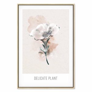Tableau - Delicate Plant (1 Part) Vertical