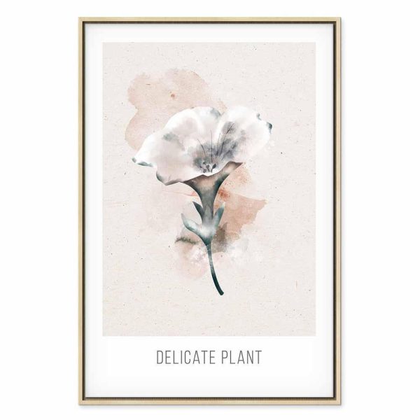 Tableau - Delicate Plant (1 Part) Vertical