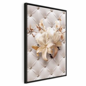 Tableau - Diamond Lilies (1 Part) Vertical