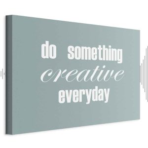 Tableau - Do Something Creative Everyday (1 Part) Wide