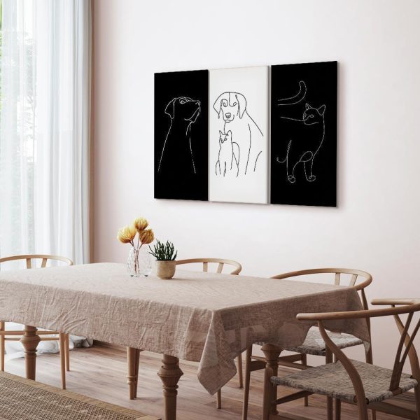 Tableau - Domestic Animals (3 Parts)