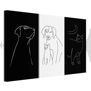 Tableau - Domestic Animals (3 Parts)