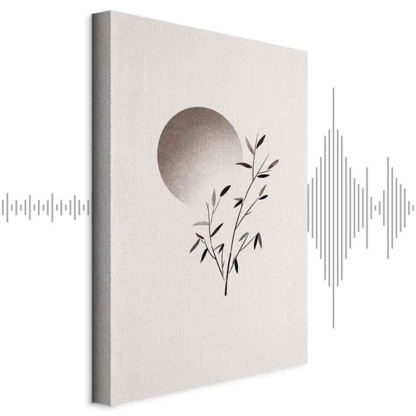 Tableau - Eastern Minimalism (1 Part) Vertical