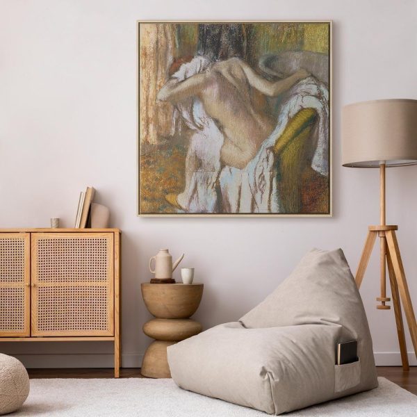 Tableau - Edgar Degas – Woman drying herself