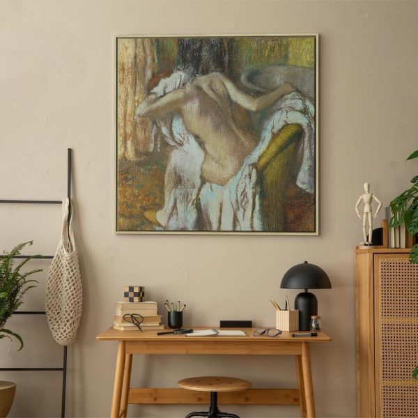 Tableau - Edgar Degas – Woman drying herself