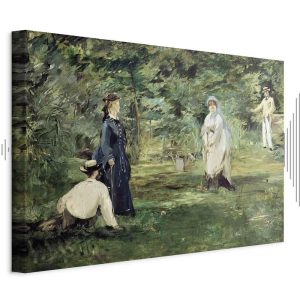 Tableau - Edouard Manet – The Croquet Party in Paris