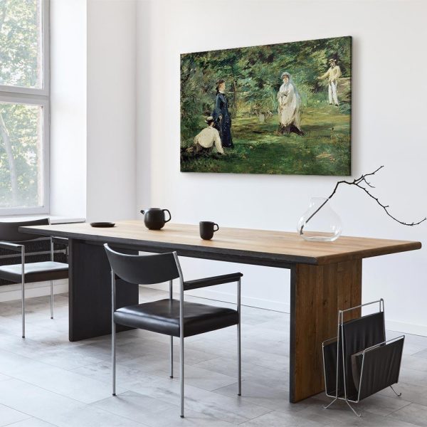 Tableau - Edouard Manet – The Croquet Party in Paris