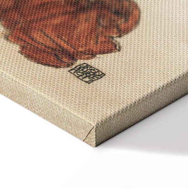 Tableau - Egon Schiele – Liegender Akt mit gelbem Handtuch