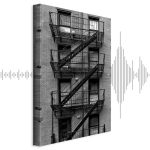 Tableau - Emergency Exit (1 Part) Vertical