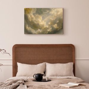 Tableau - Enchanting Play of Colors Against a Backdrop of Clouds