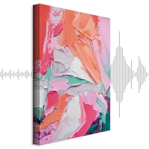 Tableau - Energetic Colors - Abstract Composition with Intense Colors Tableau - Energetic Colors - Abstract Composition with Intense Colors