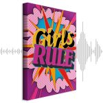 Tableau - Energy of Colors (1-part) - English Text on Colorful Background