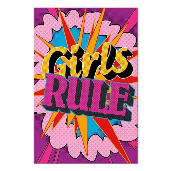 Tableau - Energy of Colors (1-part) - English Text on Colorful Background