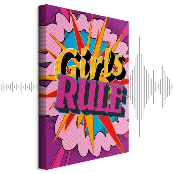 Tableau - Energy of Colors (1-part) - English Text on Colorful Background