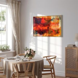 Tableau - Explosion of Wild Colors (1 Part) Wide