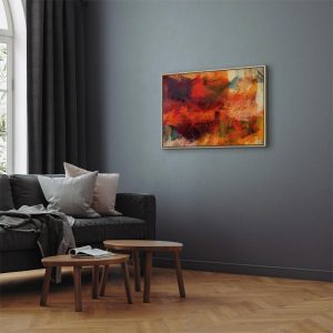 Tableau - Explosion of Wild Colors (1 Part) Wide