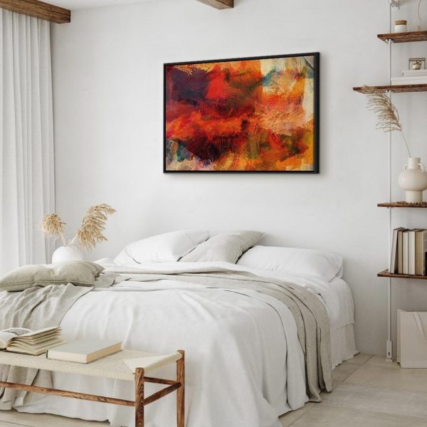 Tableau - Explosion of Wild Colors (1 Part) Wide