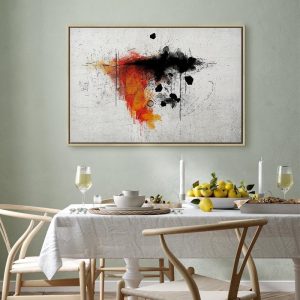 Tableau - Expression of Red (1 Part) Wide