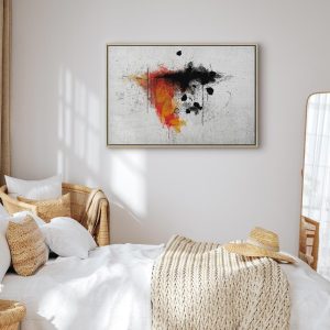 Tableau - Expression of Red (1 Part) Wide