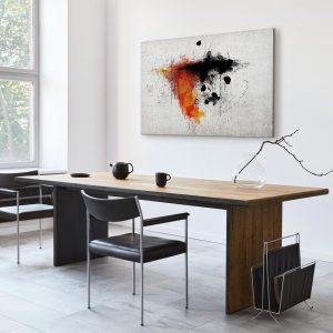 Tableau - Expression of Red (1 Part) Wide