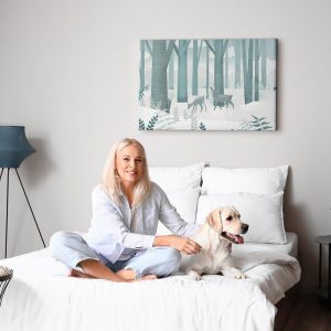 Tableau - Fairy-Tale Forest (1 Part) Vertical - First Variant