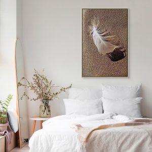 Tableau - Feather on the Sand (1 Part) Vertical