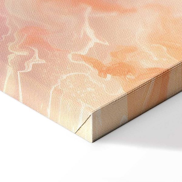 Tableau - Fiery Colors - Dynamic Shapes in Colors of Fire and Pink