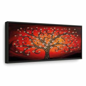 Tableau - Fiery Tree (1 Part) Narrow