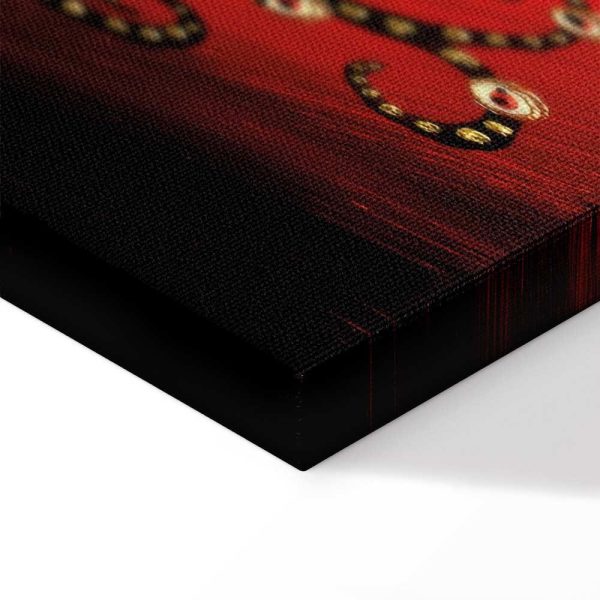 Tableau - Fiery Tree (1 Part) Narrow